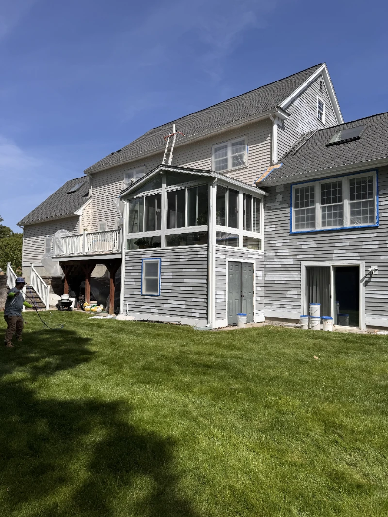 Exterior house painting project by House Painting in Southeastern Massachusetts & Rhode Island