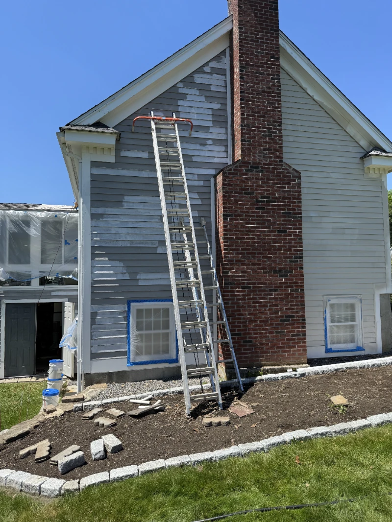 Exterior house painting project by House Painting in Southeastern Massachusetts & Rhode Island