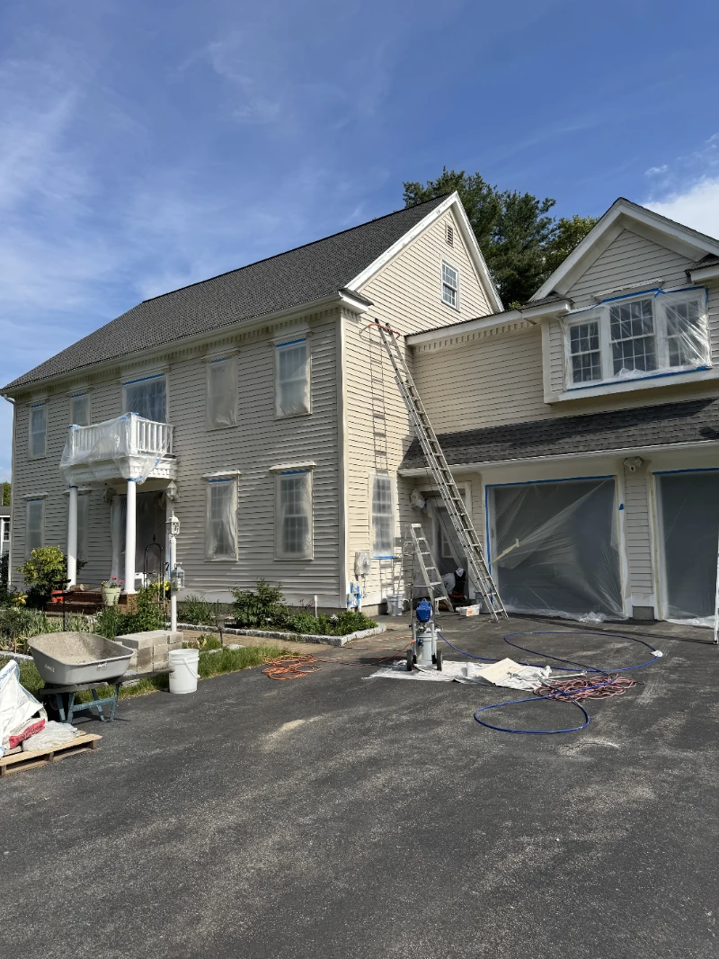 Exterior house painting project by House Painting in Southeastern Massachusetts & Rhode Island