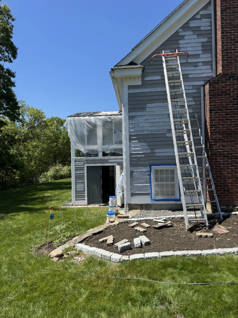 Exterior house painting project by House Painting in Southeastern Massachusetts & Rhode Island